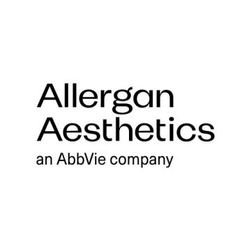 Amspa allergan aesthetics logo black