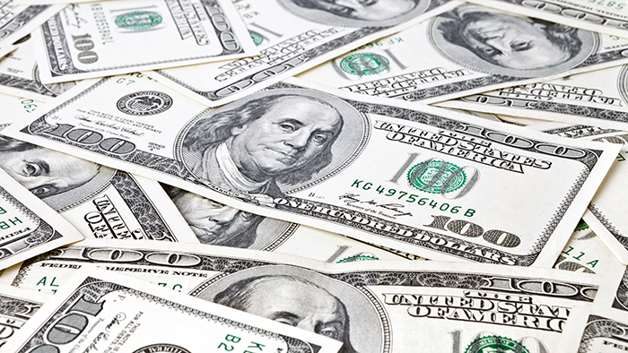 Hundred dollar bills