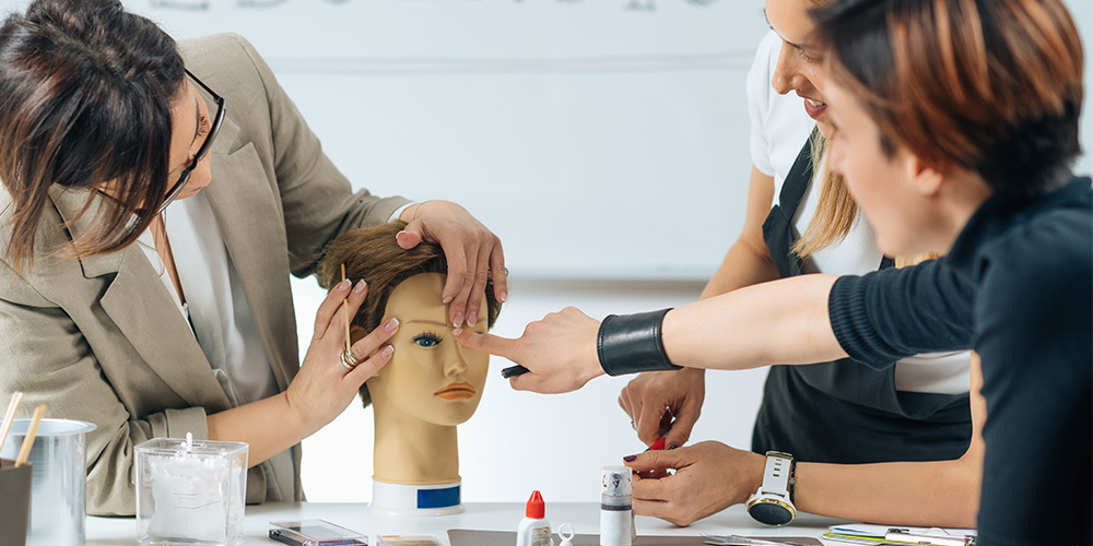 Training with a model head