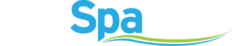 AmSpa Logo Half White