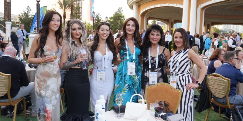 Members at the AmSpa Member Reception, Medical Spa Show 2025